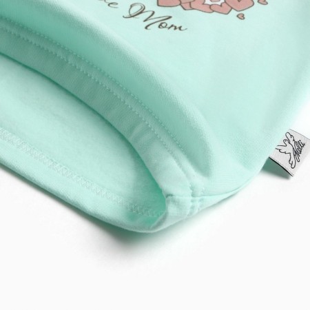 Baby turtleneck, turquoise color, height 68 cm-4