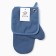 Set of kitchen Etheel Freedom mittens-output 20x28cm, sequent 17x17cm, color blue, linen 56%
