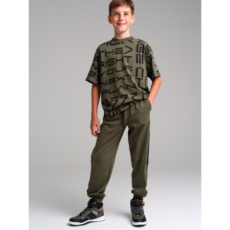 Set for a boy: T -shirt, trousers, height 158 ​​cm-2