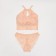Female set (top, panties) Pink color, size 42-44