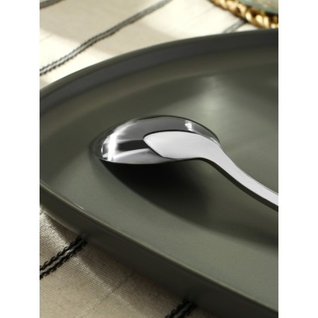 Spoon of stainless steel “typhoon”, length 19 cm, silver color-3