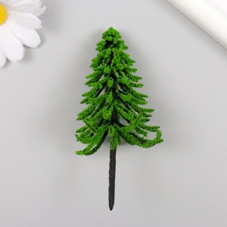 Artificial plant for creativity plastic "Christmas tree" 10 cm