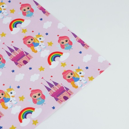 Paper packing craft white "Princess", 50 x 70 cm-3