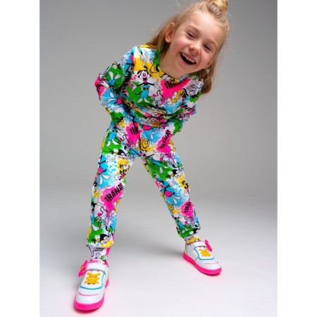 Брюки для девочки PlayToday, рост 122 см