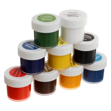 Gouache 9 colors x 20 ml "classic"-3