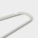 Shoulders - hangers for clothes of a board, 44 × 23.5 cm, set 10 pcs, white color
