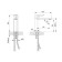 IDDIS BRIDGE BRDSB00I01 shell mixer, single -leaf, excess height is 110 mm, chrome