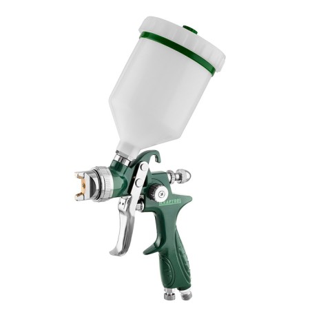 Kraftool 06522-1.7 Airkraft, Pneumatic, HVLP, with the upper tank, 1.7 mm-1