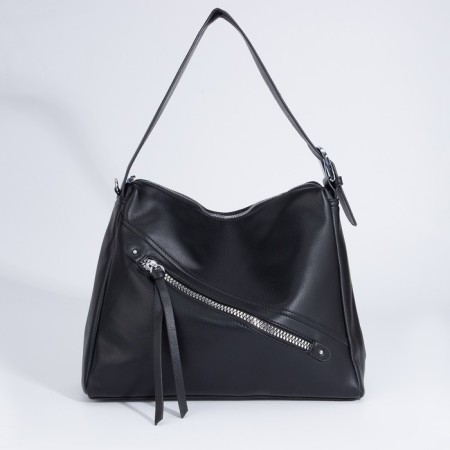 Load bag with lightning, 2 outer pockets, black color