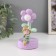 Souvenir plastic light "Girl under the flower" MIX 8x8x15 cm