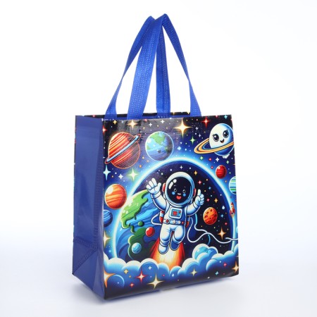 Bag Cosmos, 23*12*25, Department without lightning, blue