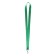 Badge tape width-20 mm, length-90 cm with metal carbine, green