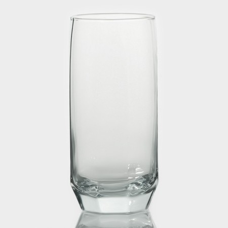 A set of glass glasses LAV "Almaz", 385 ml, 6.2 × 14.2 cm, 6 pcs-1