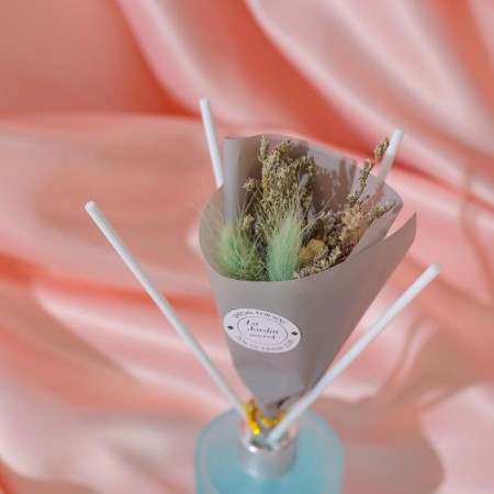 Aromatic diffuser with a bouquet "Flamingo", 50 ml, tropical flowers, "Wealth of aroma"-2