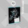 Notebook of 18 sheets in the Erichkrause bicycle Rider, cover coated cardboard, offset block, whiteness 100%, mix