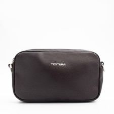 Women's bag over the shoulder Textura, small size, brown color