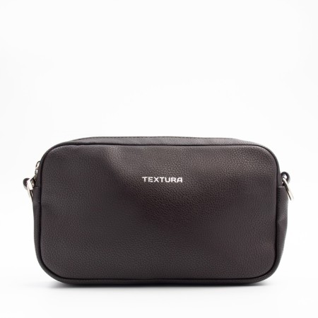 Women's bag over the shoulder Textura, small size, brown color