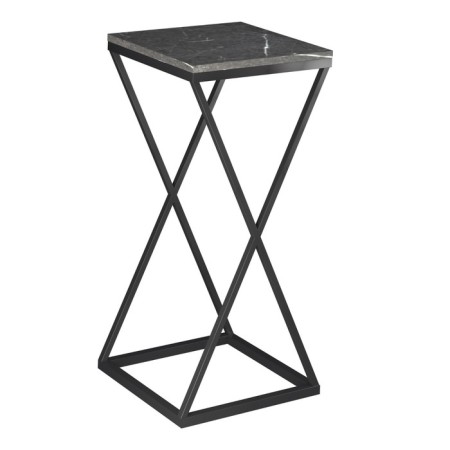 Flower stand Loft DQ Argo Plum, 350*350*732, Black Marble, M/K Black, MDF-1