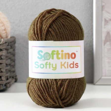 Yarn 100% acrylic "Softy Kids" 90m ± 5m 50 g Color 59 Swamp-4