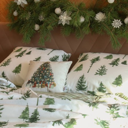 New Year. Ethelka Bed Lingerie 2 joint venture 175*215 cm, 200*220 cm, 70*70 cm -2 pcs-4
