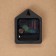 Watch Wall Interior "Guitar", silent, D-40 cm, with a mirror