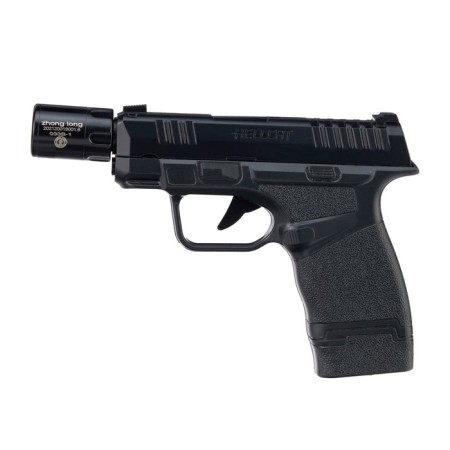 Gas lighter "Pistol", Piezo, 1 x 2.8 x 8 cm-1