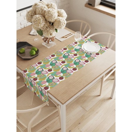 Walking on the table, size 40x145 cm