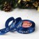 New Year! Satin tape “Happy New Year!”, 25 mm, 23 ± 1 m, blue color