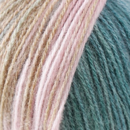 Yarn "Angora Gold Batik" 20% wool, 80% acrylic 550m/100g (2970)-1