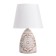 Table lamp "Zamir" 1x40W E14 coffee 20x20x32cm