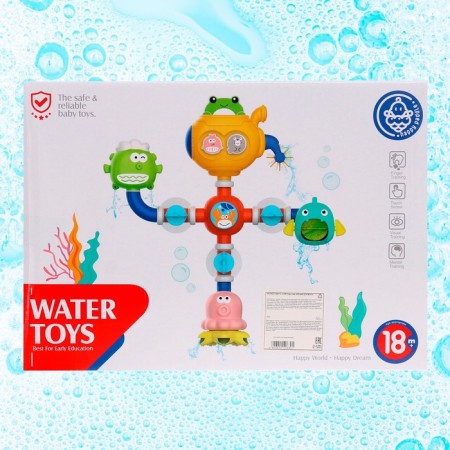 Bath toy "Funny water supply", on a suction cup-13