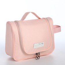 Cosmetic bag classic, 24.5*8.5*18, lightning departure, hook, pink