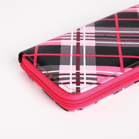 Women's wallet with lightning, pink color-2