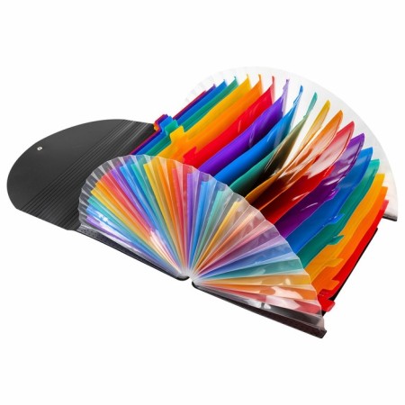 ORGANIZER folder for papers and documents on elastic bands, 25 departments, Brauberg Docs, A4, Chern 271151-4