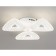 LED ceiling LED with Ambrella Light, Original, FA4018, 3HLED, 62 W, ​​4650LUM, 3000-6400K, white color.