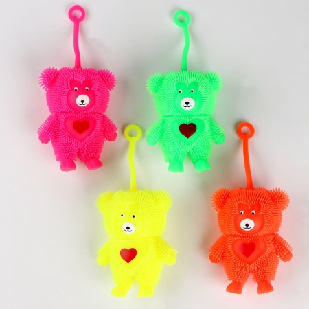 Bloody rubber hood light "Love", Mix colors, in showbox-1
