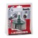 Pile crown KWB, 40-81x32 mm, steel AISI1085, 6x64 mm drill, shank d = 8 mm