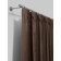 Decofest "Violetta" curtain, size 200x280 cm, dark brown color
