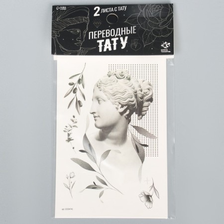 Set for creativity "Sculpture", translated tattoos, 2 sheets-4