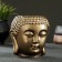 Kashpo - organizer "Buddha" bronze, 11x11x11cm