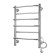 Domoterm electric heated towel rail "Orpheus" P6, 400x600 mm, right, chrome