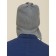 Children's hat, size 53-54, gray color