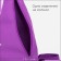 Bades for lightning shoes, up to 35 sizes, textura, lilac color