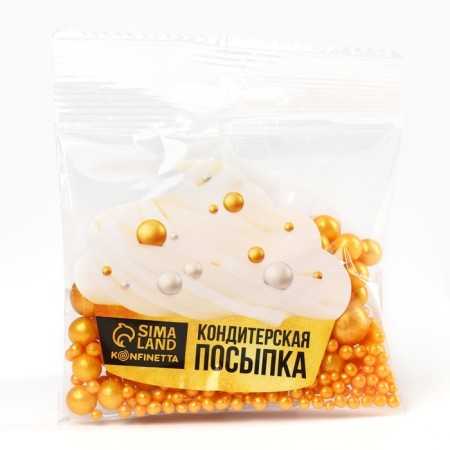 Sprinking soft: gold, 25 g.-5