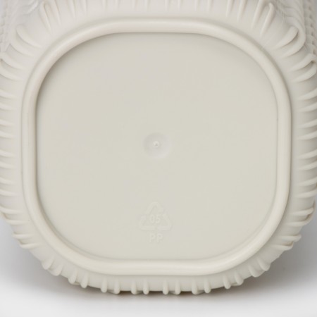 Lapal dispenser "Knitting", 500 ml, color white rattan-3
