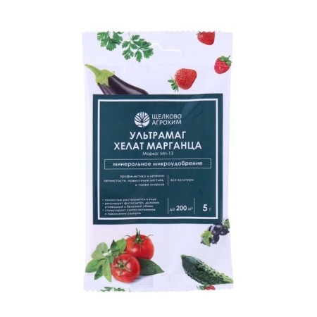 Microwing ultramag Helat manganese, for leaf and root top dressing agricultural, 5 g 1