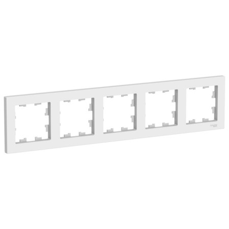 Frame SE AtlasDesign, 5 posts, universal, white, Atn000105