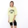 T-shirt female, yellow color, size overSize (42-46)