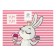 New Year's napkin on the table "Yum yum", PVC, 40*29 cm