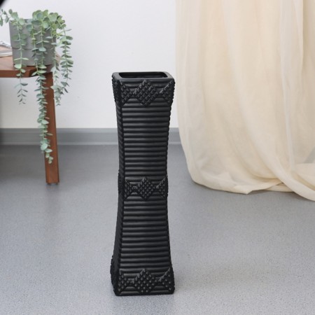 VAZA Keramics Floor "Harvey" 46x12 cm, black
